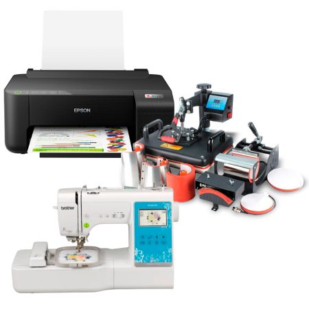 Impresora Epson L1250 + Bordadora Brother NV970L + 8 en 1