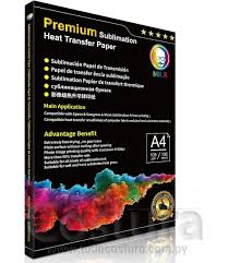 PAPEL PREMIUN DE SUBLIMACION A4