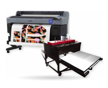 IMPRESORA EPSON F6470 + PRENSA DOBLE BANDEJA